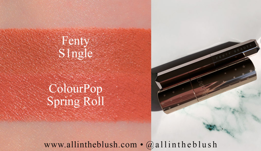 Fenty Beauty S1ngle Mattemoiselle Plush Matte Lipstick Dupes