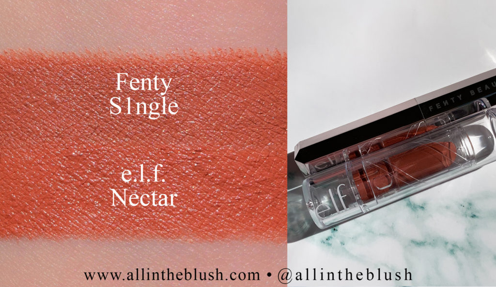 Fenty Beauty S1ngle Mattemoiselle Plush Matte Lipstick Dupes