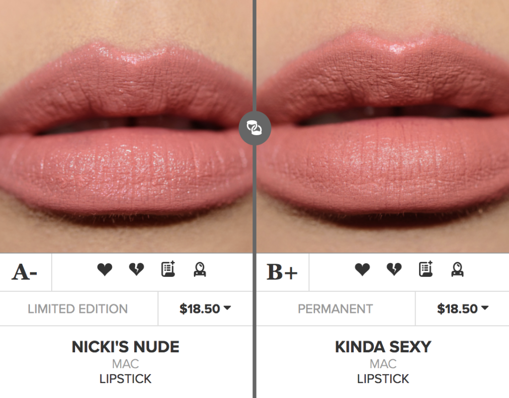 MAC Nicki's Nude Lipstick Dupes