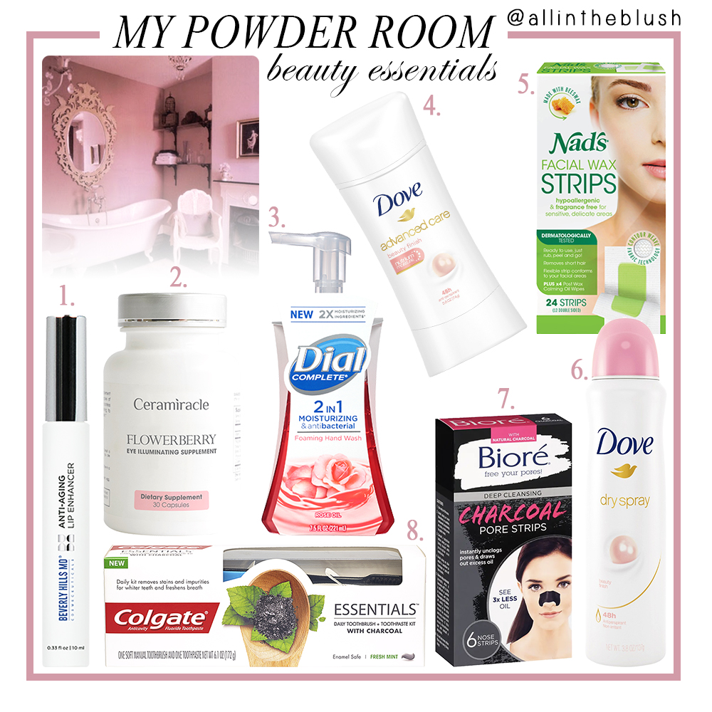 My Powder Room Beauty Essentials
