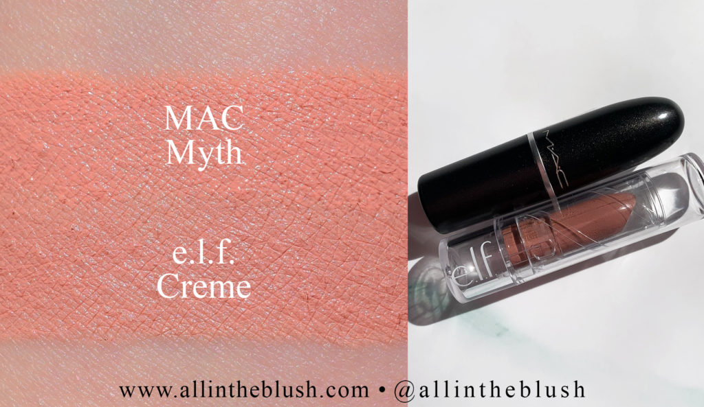 MAC Myth Lipstick Dupes