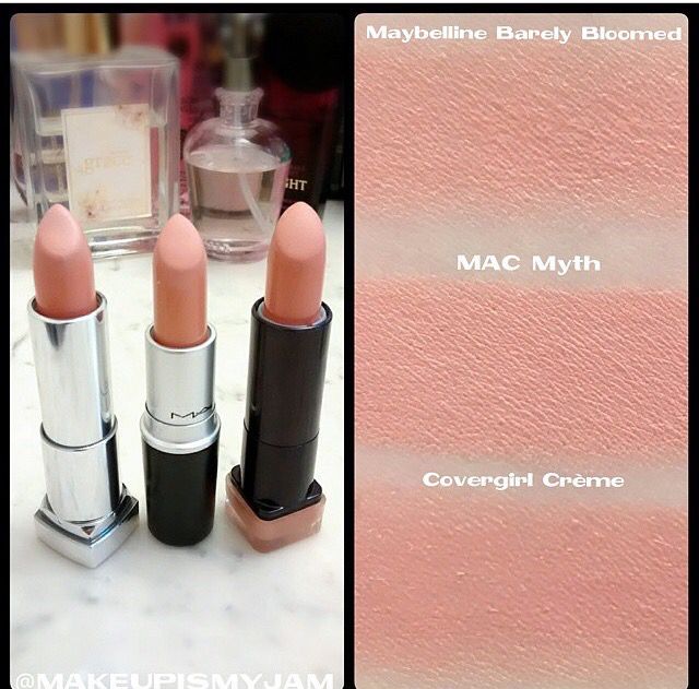 MAC Myth Lipstick Dupes. 