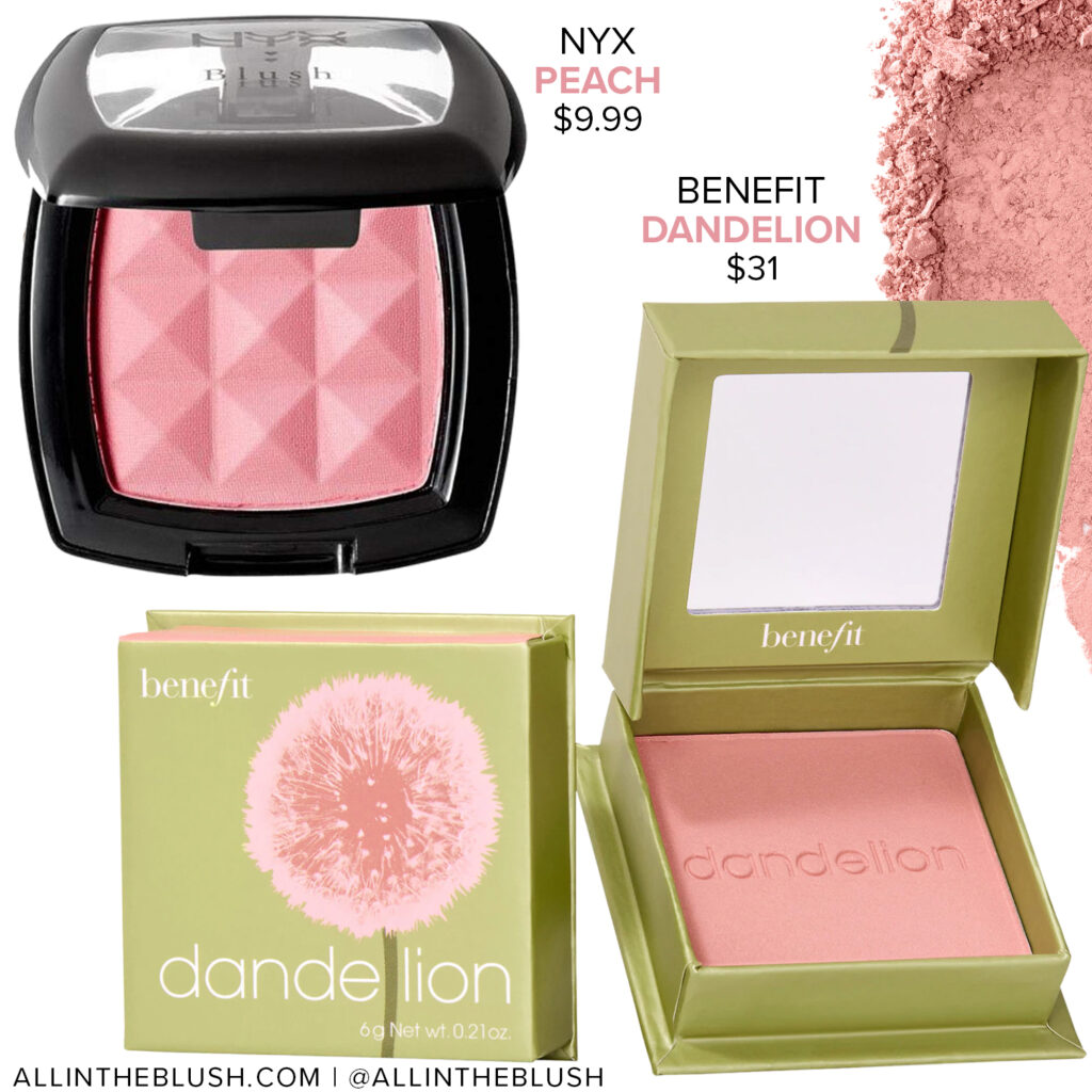 Benefit Dandelion Powder Blush Dupes