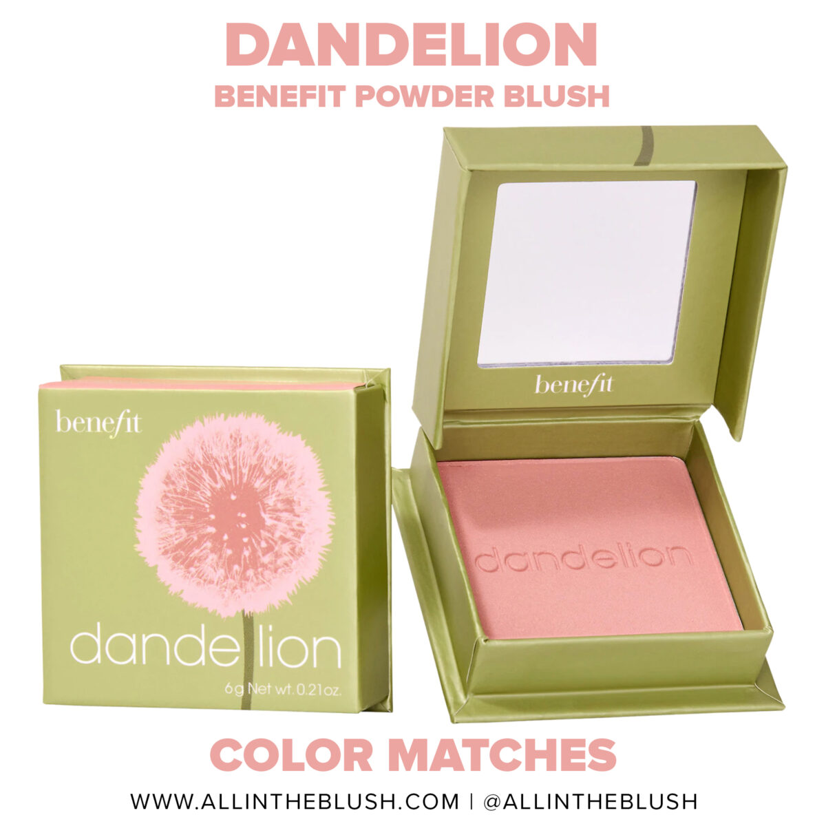 Benefit Dandelion Powder Blush Dupes