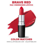 MAC Brave Red Lipstick Dupes
