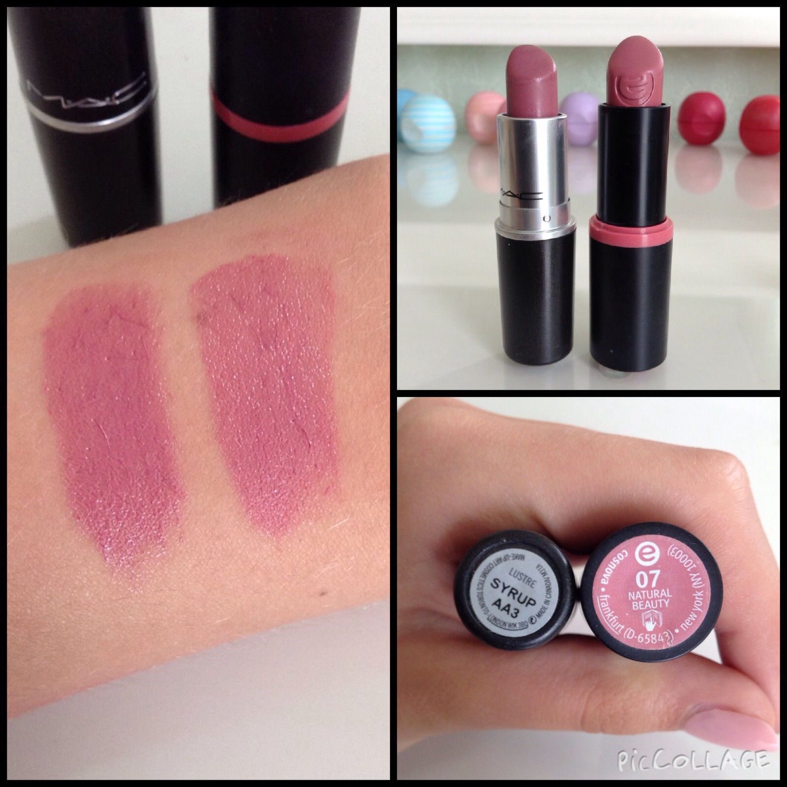 MAC Syrup Lipstick Dupes. 