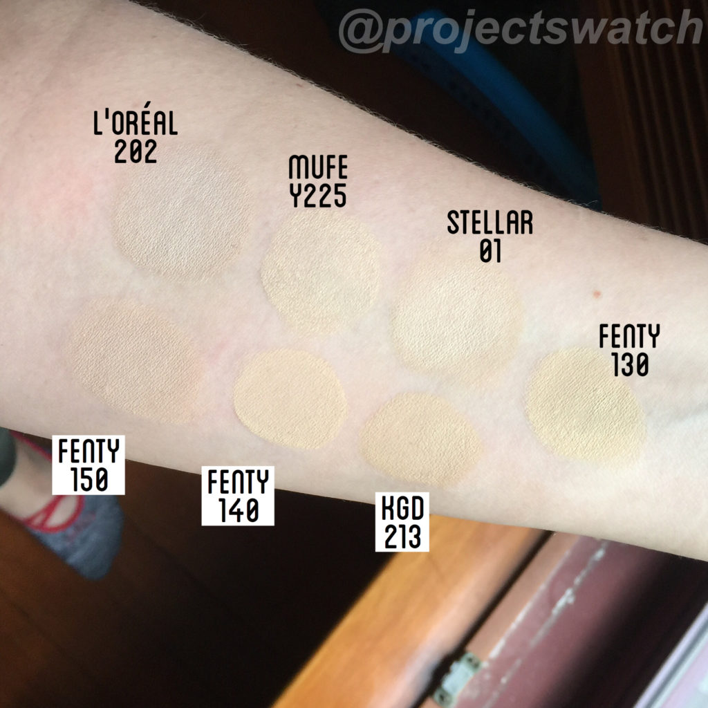 Fenty Beauty 150 Pro Filt'r Soft Matte Longwear Foundation Dupes