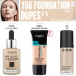 Fenty Beauty 150 Pro Filt'r Soft Matte Longwear Foundation Dupes