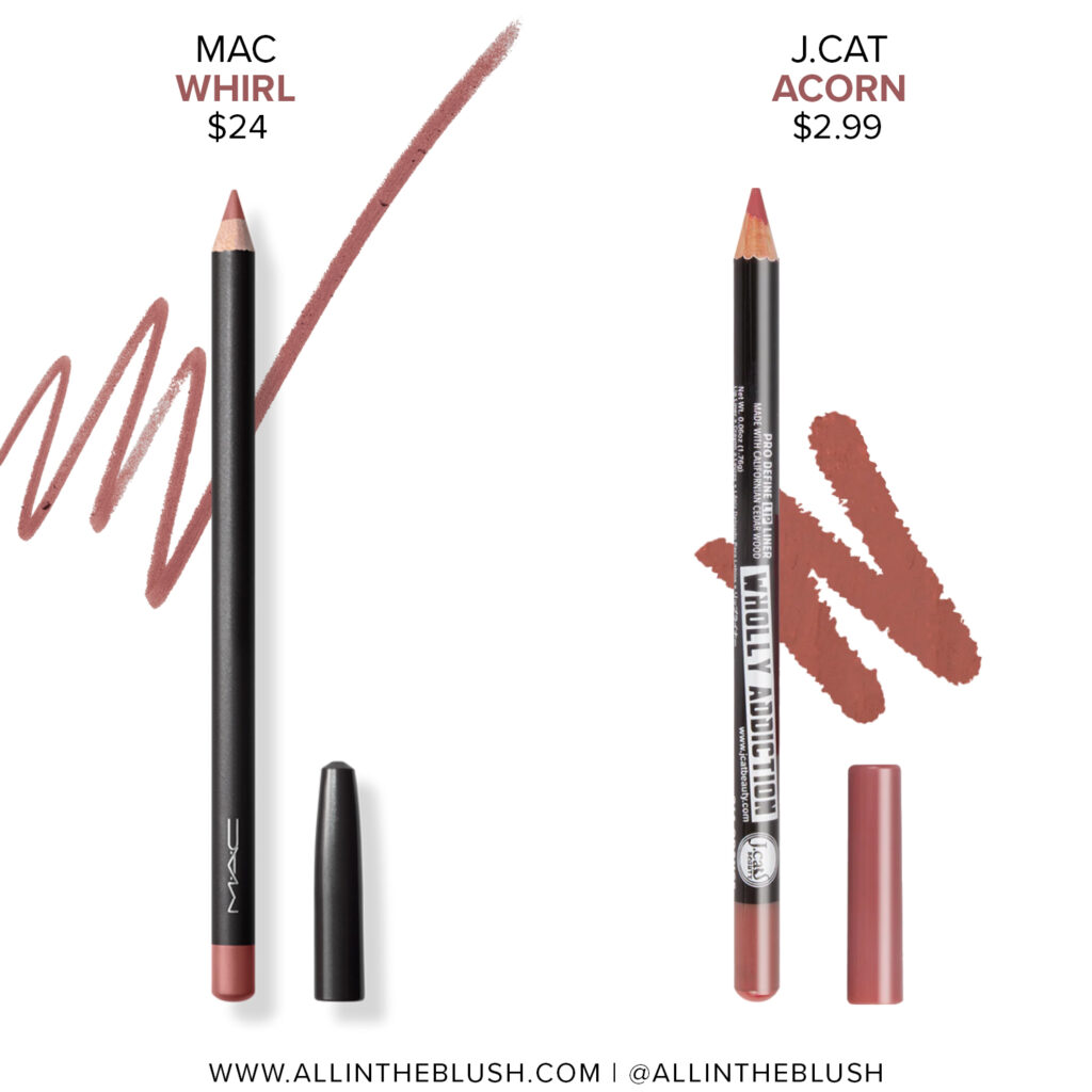 MAC Whirl Lip Pencil Dupes