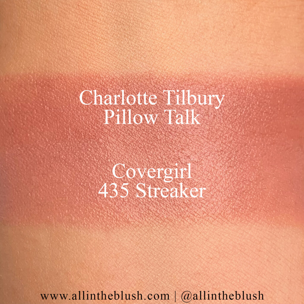 Charlotte Tilbury Pillow Talk Matte Revolution Lipstick Dupes