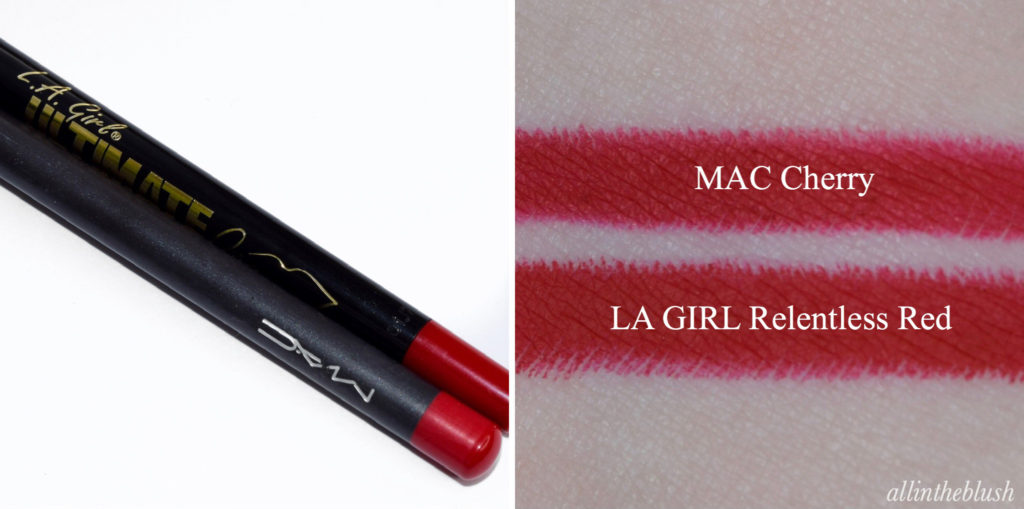 MAC Cherry Lip Pencil Dupes
