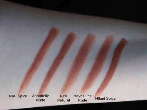 MAC Spice Lip Pencil Dupes. 