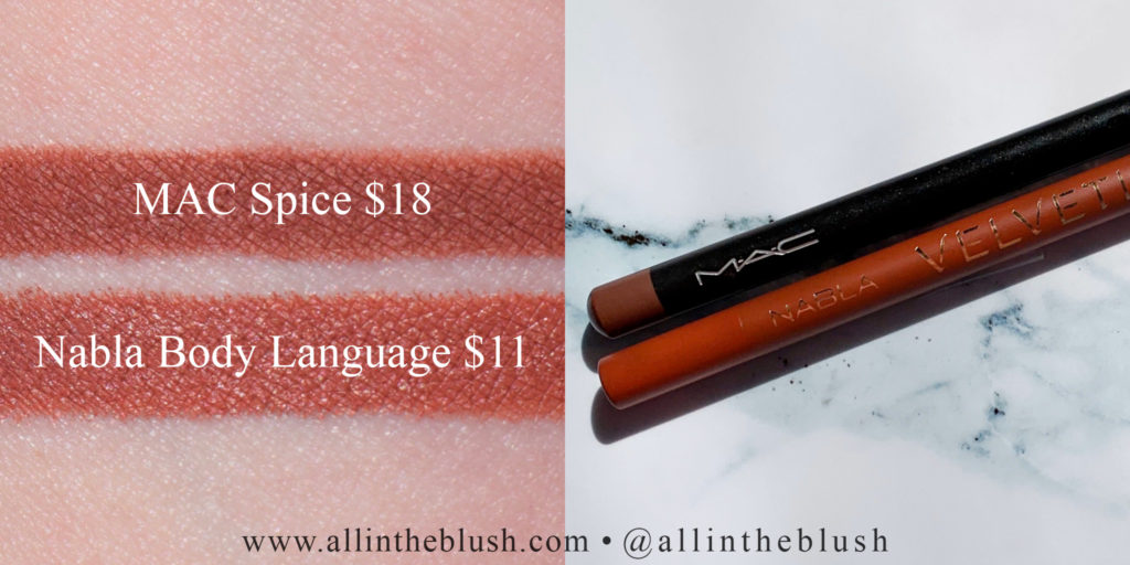 MAC Spice Lip Pencil Dupes