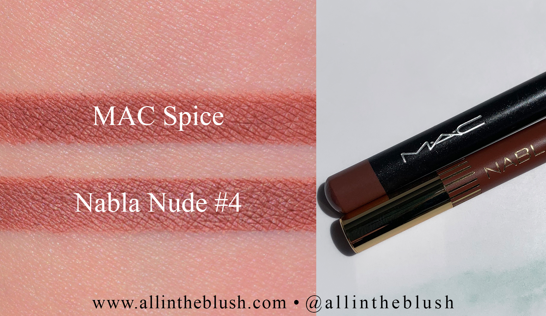 dupe mac spice lip liner