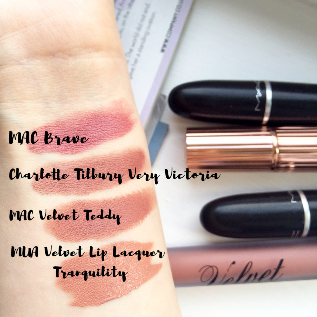 Charlotte Tilbury Very Victoria Matte Revolution Lipstick Dupes