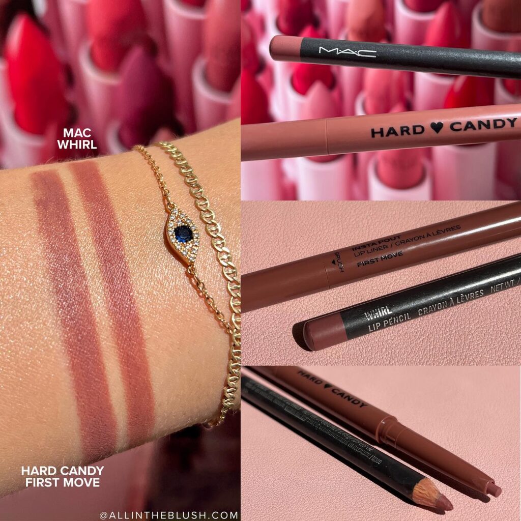 MAC Whirl Lip Pencil Dupes