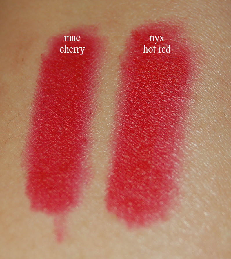 MAC Cherry Lip Pencil Dupes. 