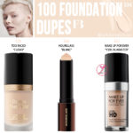 Fenty Beauty 100 Pro Filt'r Soft Matte Longwear Foundation Dupes