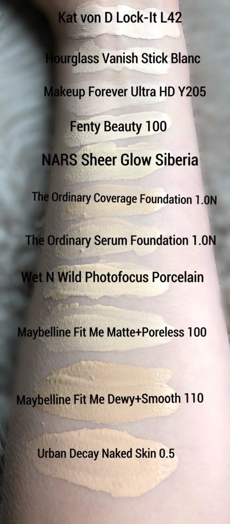 Fenty Beauty 100 Pro Filt'r Soft Matte Longwear Foundation Dupes
