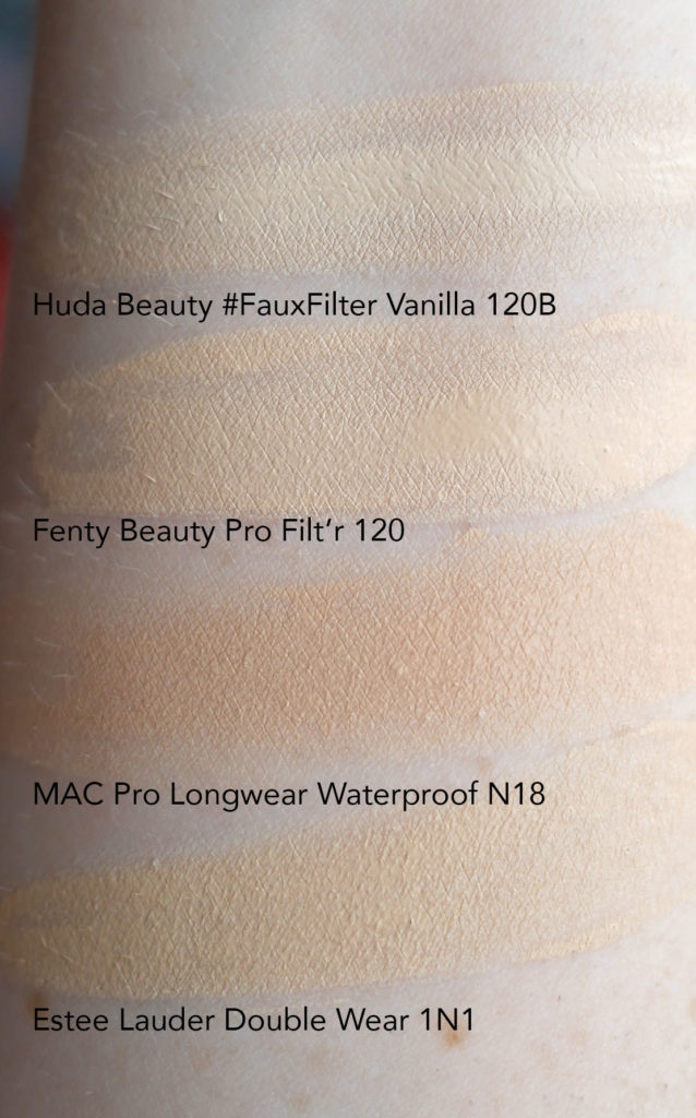 Fenty Beauty 120 Pro Filt'r Soft Matte Longwear Foundation Dupes