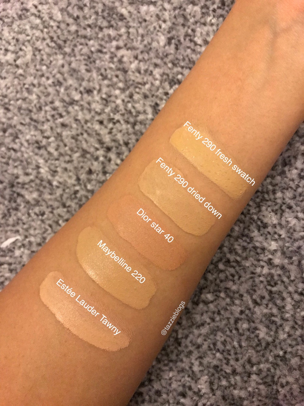 fenty 250 foundation