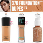 Fenty Beauty 370 Pro Filt'r Soft Matte Longwear Foundation Dupes