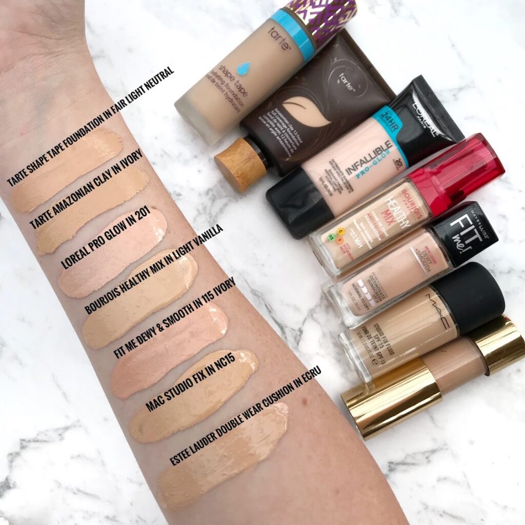 MAC NC15 Studio Fix Fluid Foundation Dupes
