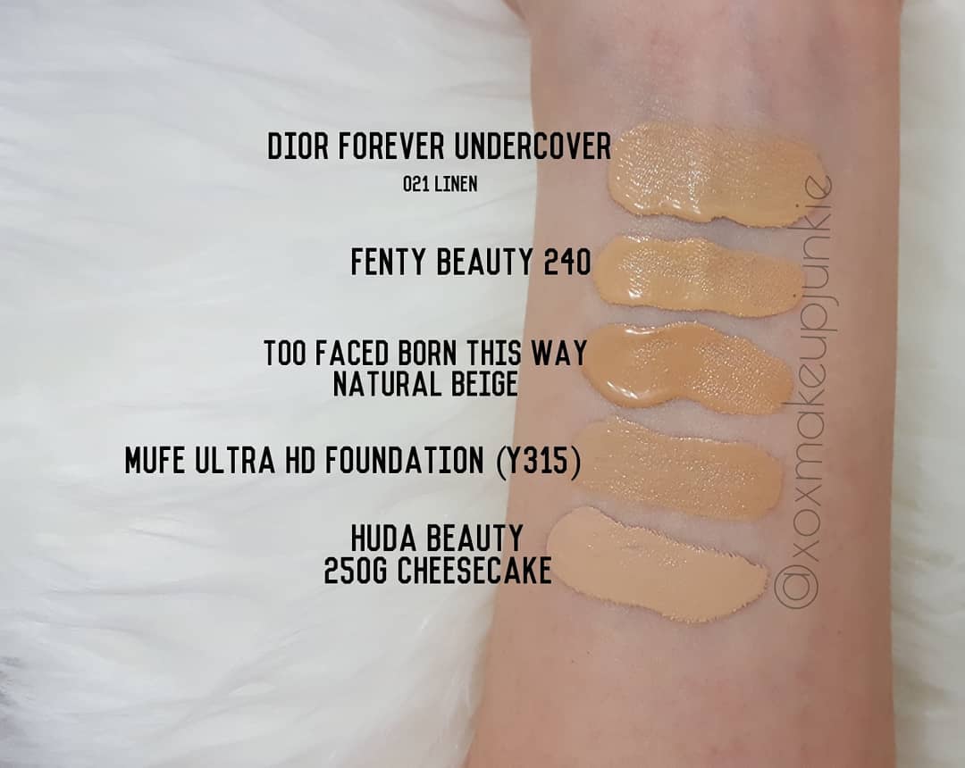 Fenty Beauty 240 Pro Filt R Soft Matte Longwear Foundation Dupes All