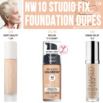 MAC NW10 Studio Fix Fluid Foundation Dupes