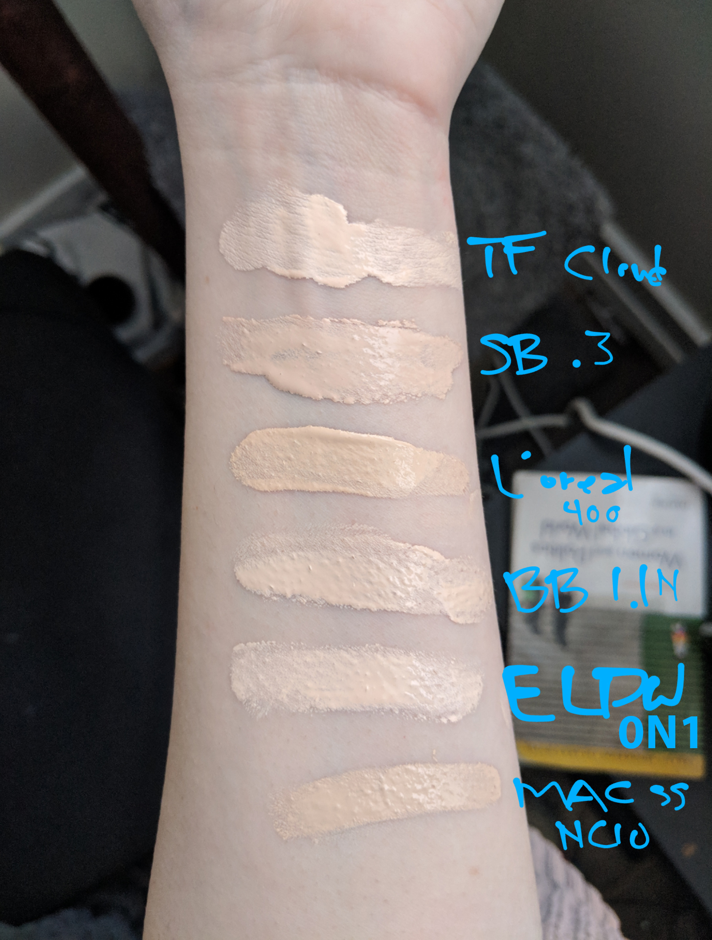 Too Faced Cloud Born This Way Foundation Dupes. 