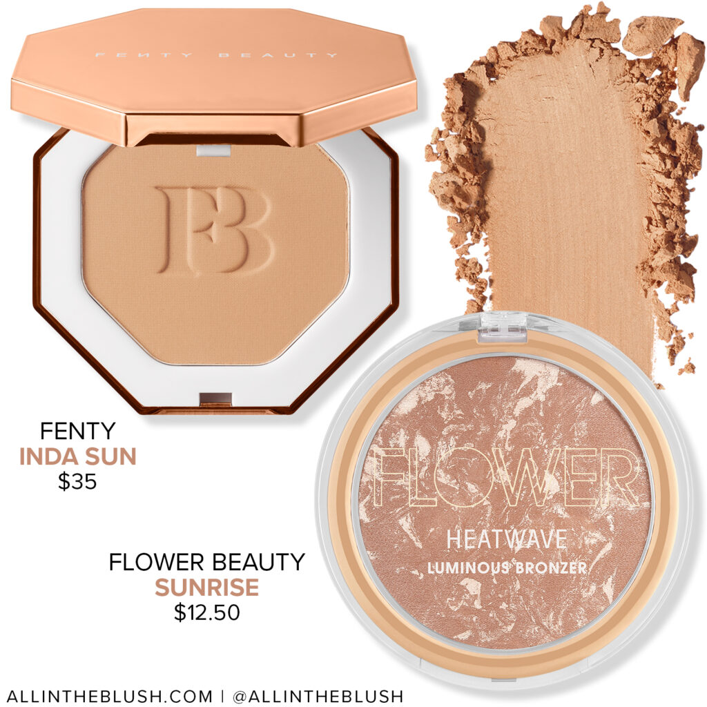 Fenty Beauty Inda Sun Sun Stalk'r Instant Warmth Bronzer Dupes