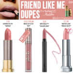 MAC Friend Like Me Lipstick Dupes [Disney Aladdin Collection]