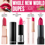 MAC Whole New World Lipstick Dupes [Disney Aladdin Collection]