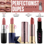 Jaclyn Cosmetics Perfectionist Lipstick Dupes