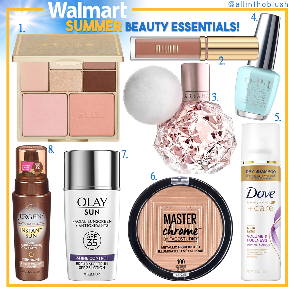 My Walmart Summer Beauty Essentials