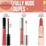 Jeffree Star Fully Nude Velour Liquid Lipstick Dupes
