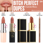 Charlotte Tilbury Bitch Perfect K.I.S.S.I.N.G Lipstick Dupes