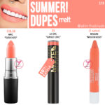 Melt Cosmetics Summer! Liquid Lipstick Dupes