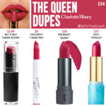 Charlotte Tilbury The Queen Matte Revolution Lipstick Dupes