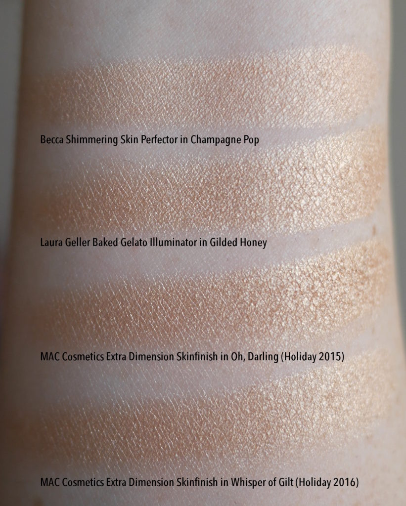 MAC Oh, Darling! Extra Dimension Skinfinish Highlighter Dupes