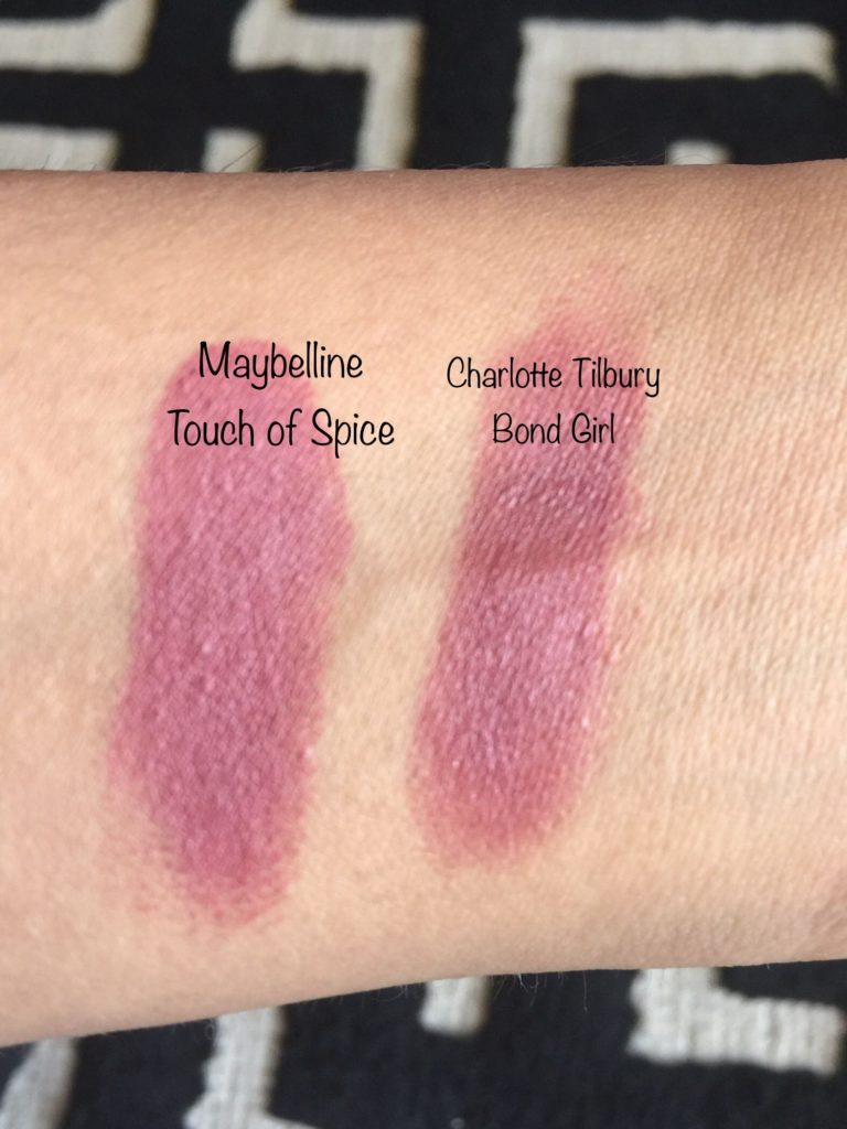 Charlotte Tilbury Bond Girl Matte Revolution Lipstick Dupes All In