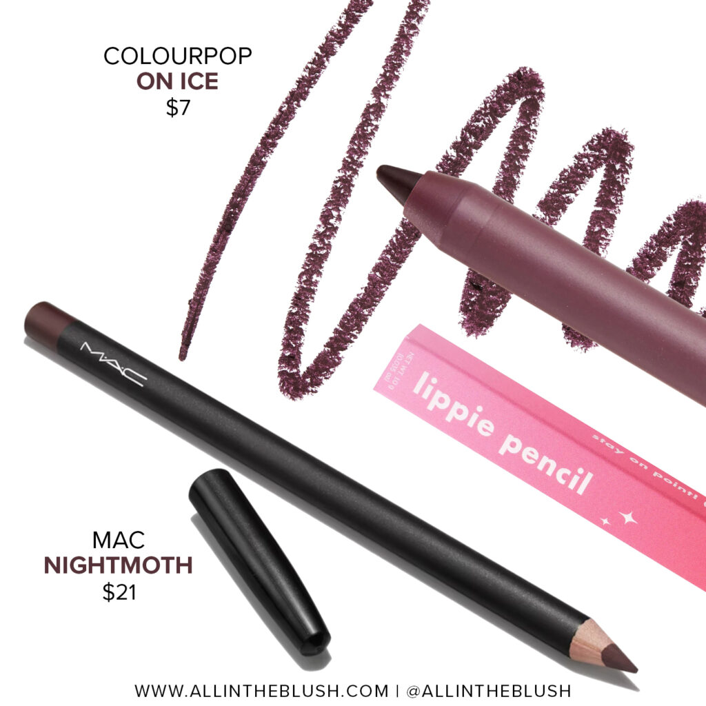 MAC Nightmoth Lip Pencil Dupes