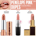 Charlotte Tilbury Penelope Pink K.I.S.S.I.N.G Lipstick Dupes