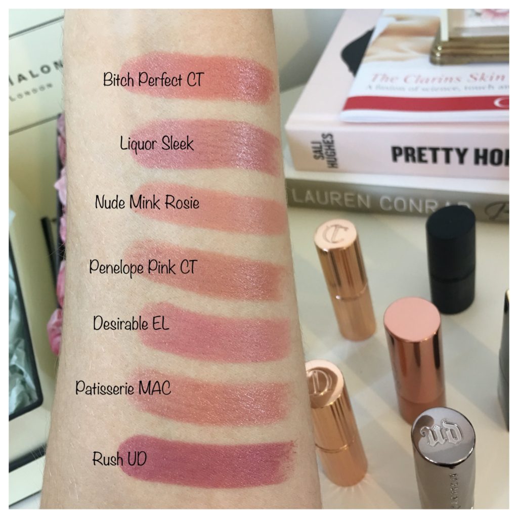 Charlotte Tilbury Penelope Pink K.I.S.S.I.N.G Lipstick Dupes