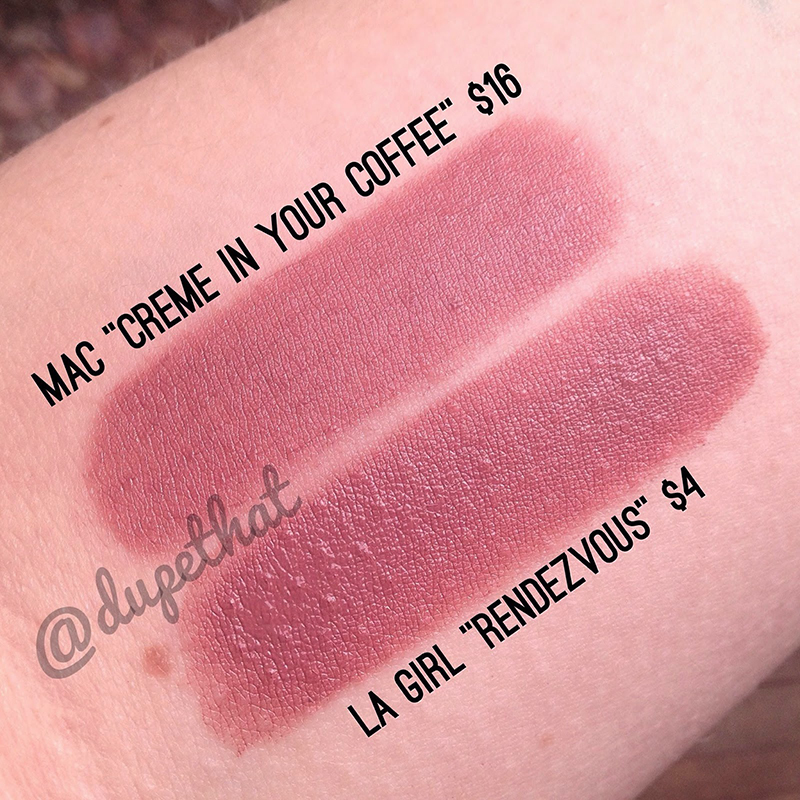 Mac Creme In Your Coffee Lipstick Dupes All In The Blush