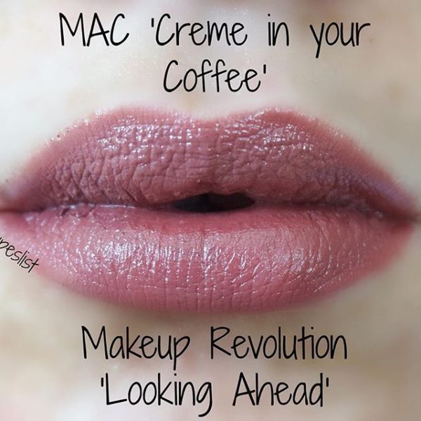 MAC Creme In Your Coffee Lipstick Dupes All In The Blush
