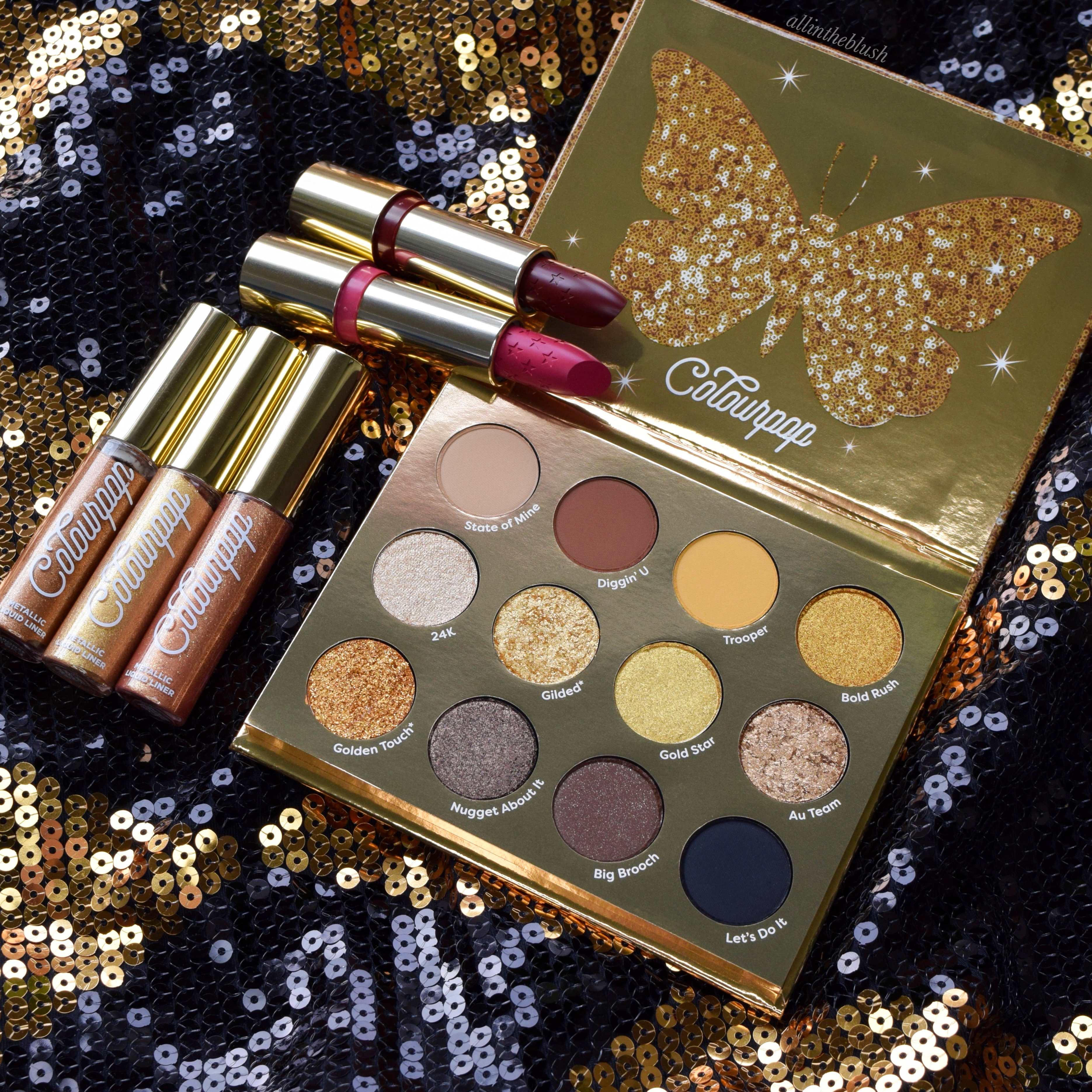 ColourPop Solid Gold Holiday 2019 Collection