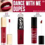 MAC Dance With Me Retro Matte Liquid Lipcolour Dupes