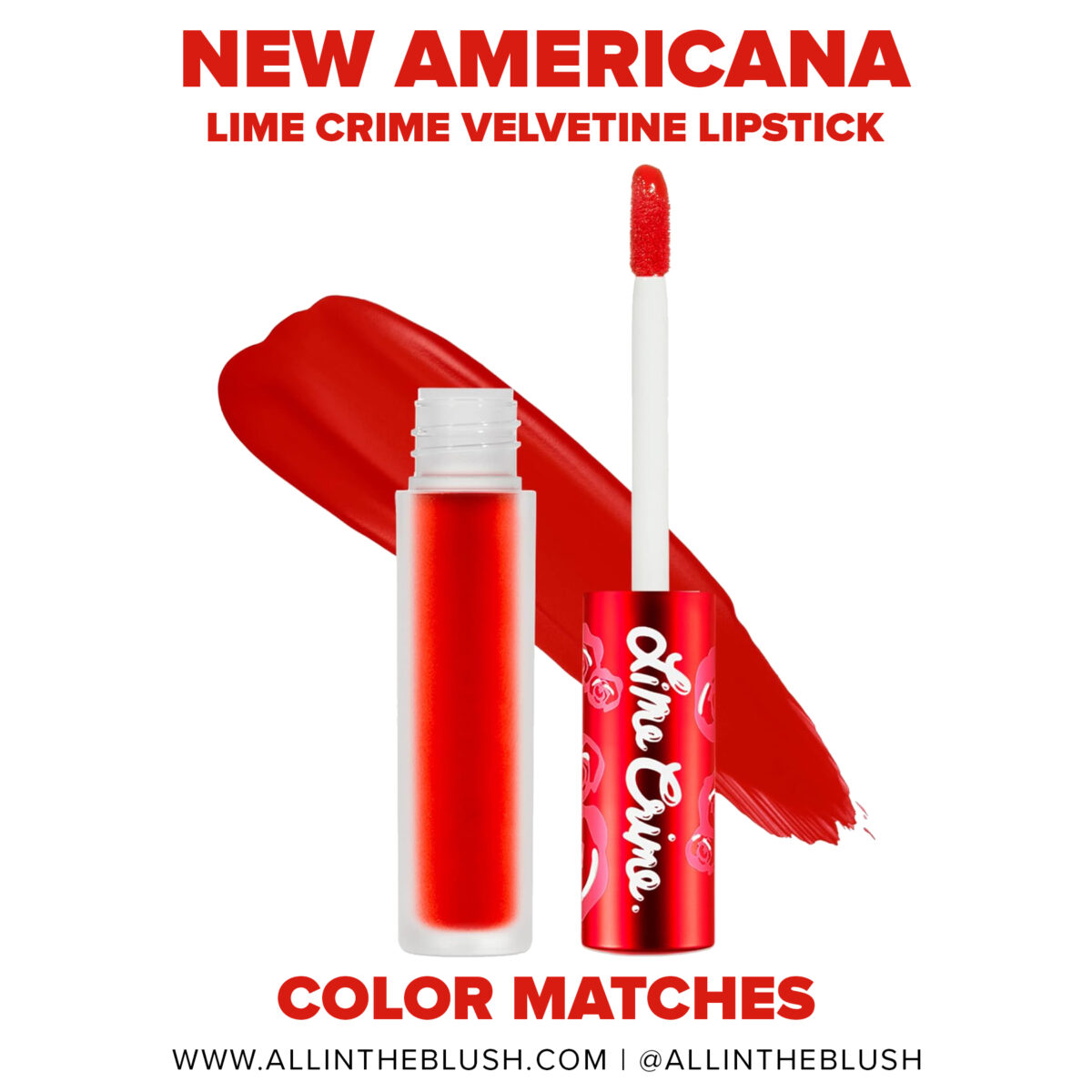 Lime Crime New Americana Velvetine Liquid Lipstick Dupes