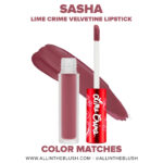 Lime Crime Sasha Velvetine Liquid Lipstick Dupes
